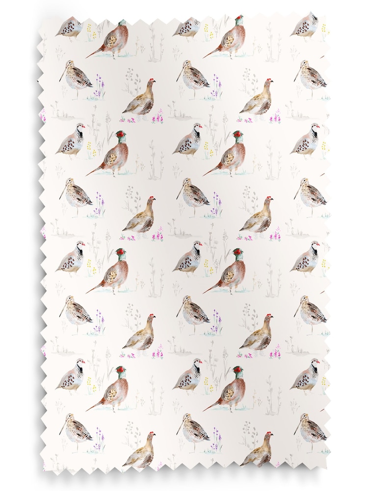 Natural Bird Made To Measure Roman 100% Cotton Blind - Image 6 of 6