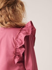 Pink Frill Sweatshirt And Sequin Leggings Set (3-16yrs) - Image 4 of 6