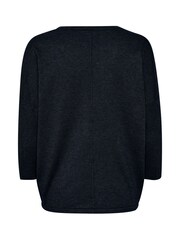 Saint Tropez Blue Mila Roll-Neck Pullover Jumper - Image 6 of 6