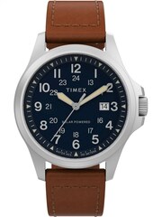Timex Gents Brown North Field Solar Watch - Image 1 of 4