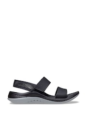 Crocs Black LiteRide 360 Sandals - Image 1 of 5