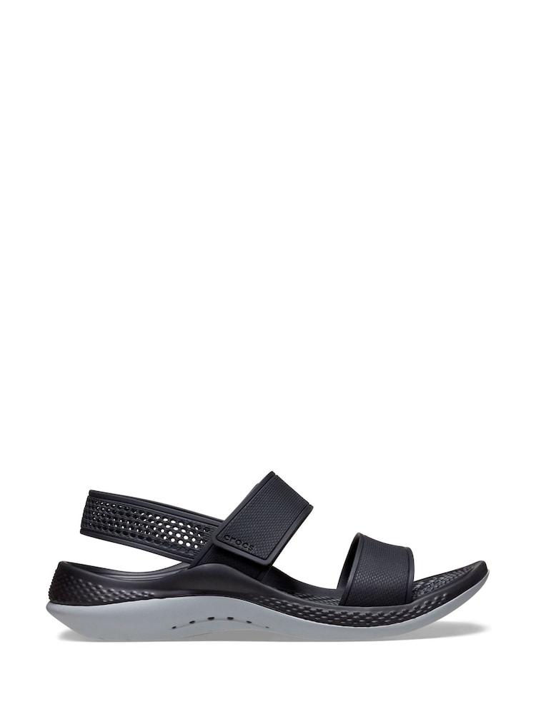 Crocs Black LiteRide 360 Sandals - Image 1 of 5