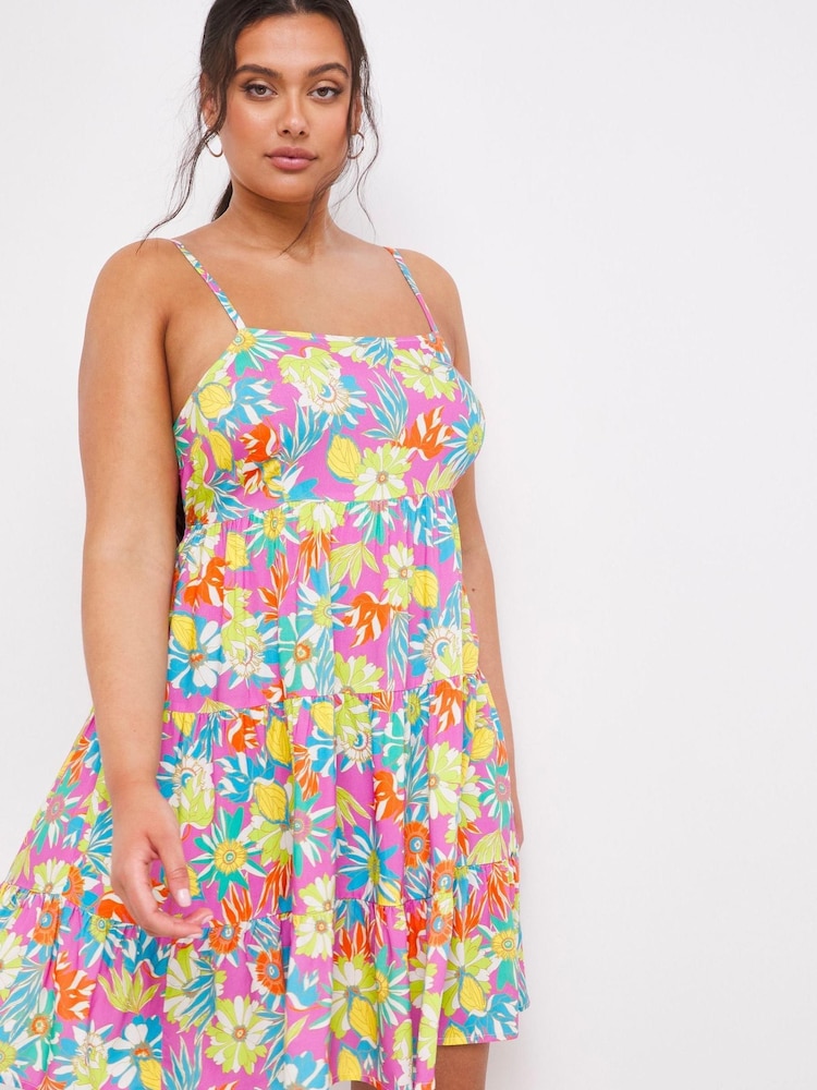 Figleaves Figleaves Miami Black Tie Back Beach Dress - Image 1 of 4