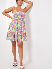 Figleaves Figleaves Miami Black Tie Back Beach Dress - Image 4 of 4