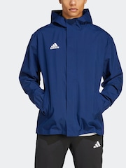 adidas Navy Entrada All-Weather Jacket - Image 4 of 7