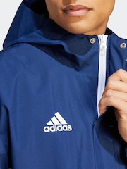adidas Navy Entrada All-Weather Jacket - Image 5 of 7