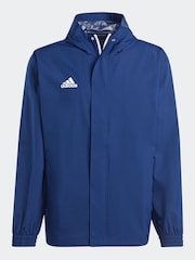 adidas Navy Entrada All-Weather Jacket - Image 7 of 7