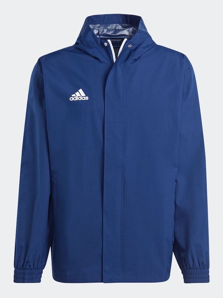 adidas Navy Entrada All-Weather Jacket - Image 7 of 7
