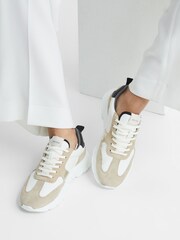 Reiss White Evo Lite Lite Running Trainers - Image 3 of 6