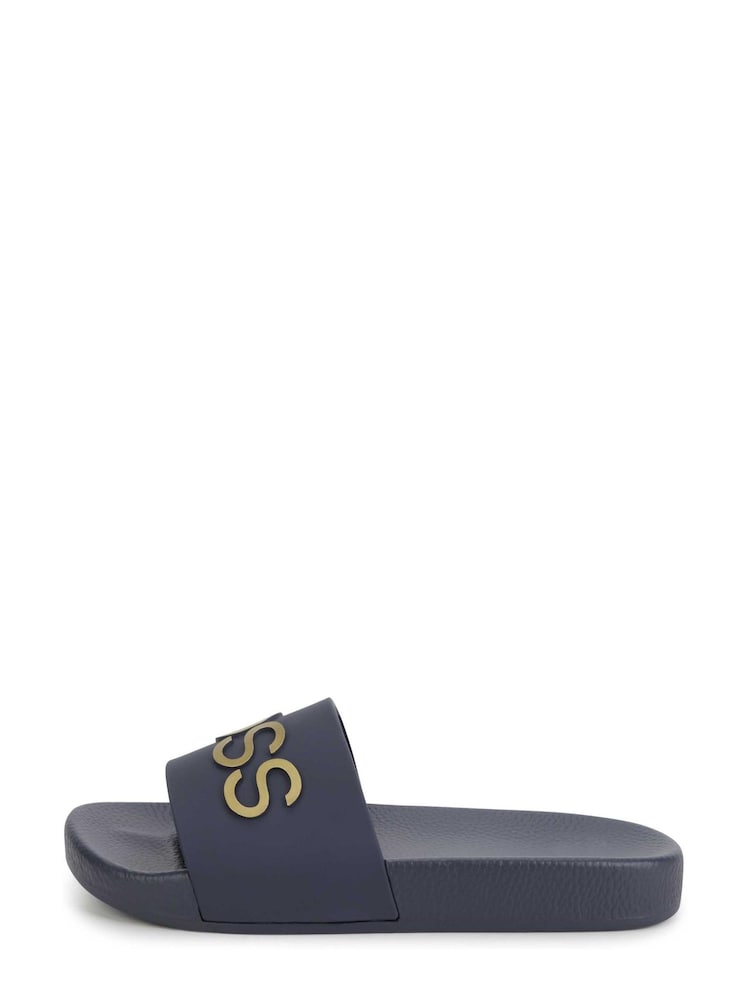 BOSS Gold Capsule Logo Sliders - Image 2 of 6 BOSS Gold Capsule Logo Sliders - Image 2 of 6