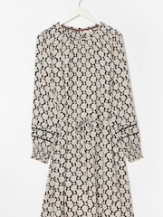FatFace Hove Woodblock Black Dress - Image 4 of 4