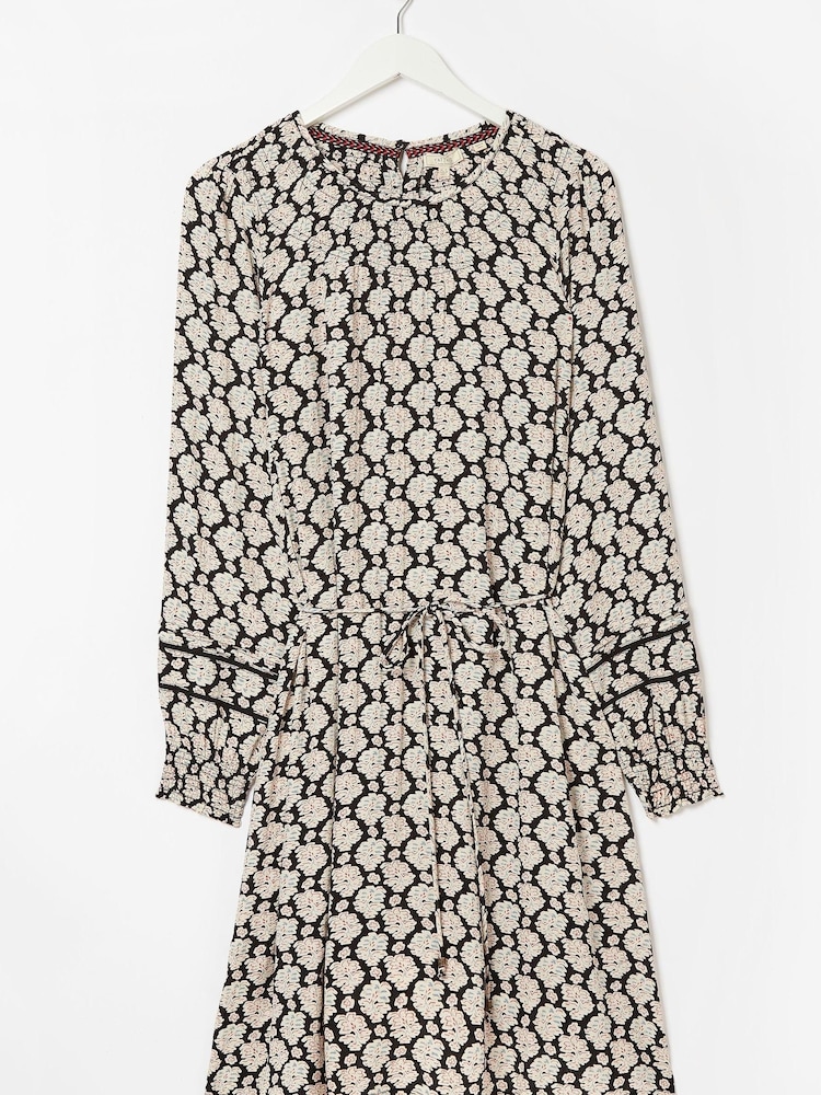 FatFace Hove Woodblock Black Dress - Image 4 of 4