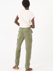 FatFace Green Blair Cargo Trousers - Image 2 of 4