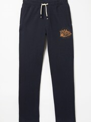 FatFace Blue Brooke Relaxed Graphic Joggers - Image 6 of 6