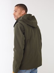 FatFace Green M65 Waterproof Jacket - Image 2 of 4