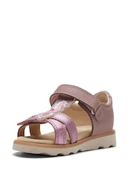 Clarks Pink Multi Fit Toddler Sandals - Image 4 of 7