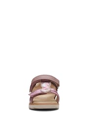Clarks Pink Multi Fit Toddler Sandals - Image 5 of 7