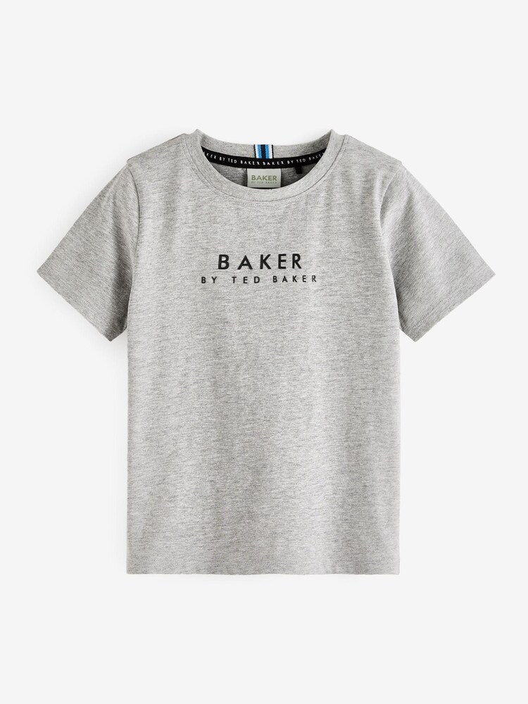 Modra/siva/bela - Baker by Ted Baker 100% Bombažna majica 3 Pakiranje - Slika 2 iz 6 Modra/siva/bela - Baker by Ted Baker 100% Bombažna majica 3 Pakiranje - Slika 2 iz 6