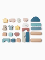 MORI Natural Sustainable Wooden Little World Building Blocks - Image 1 of 5