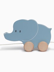 MORI Sustainable Wooden Animal Pull Along Toy - Image 3 of 7