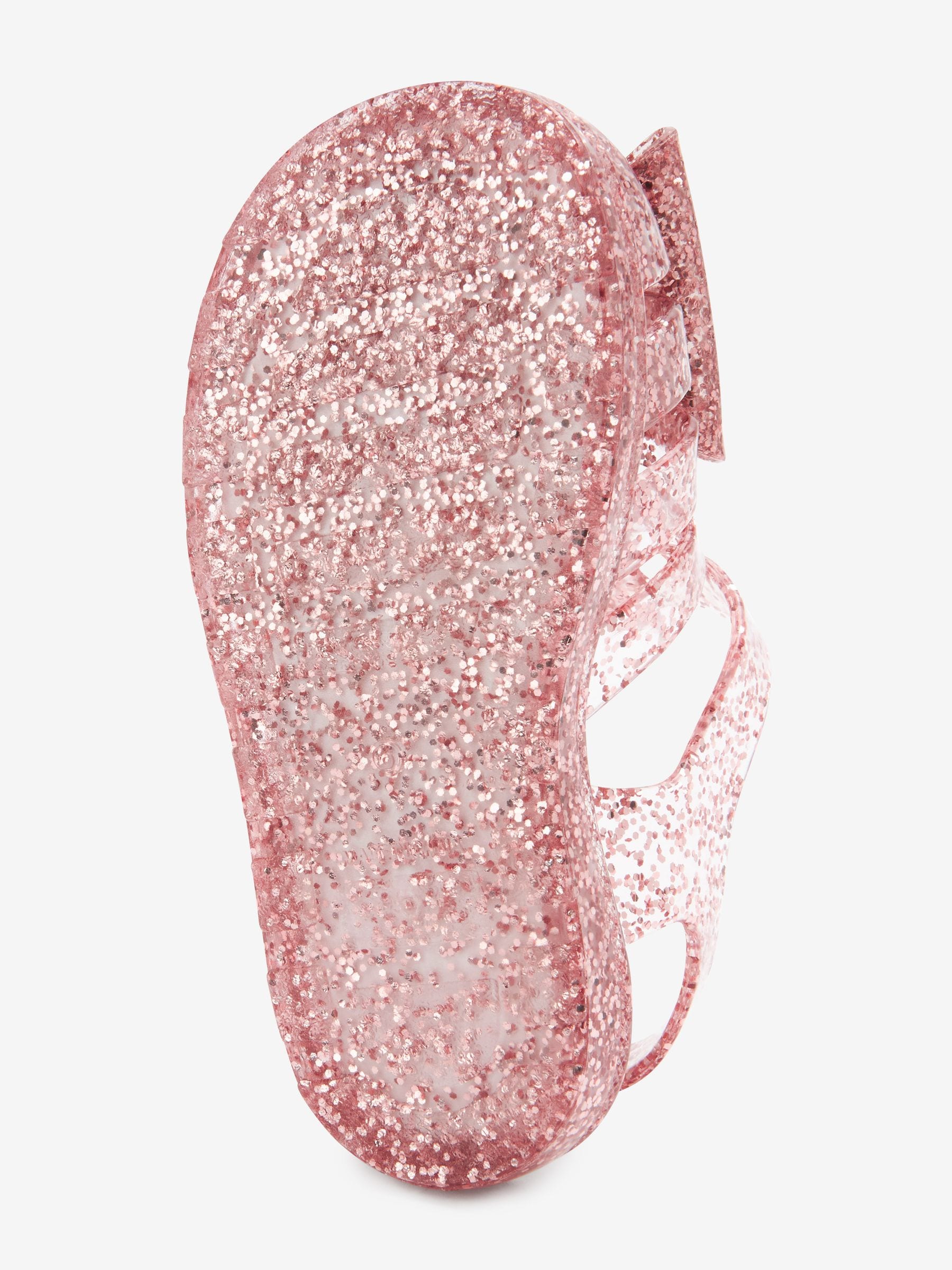 Buy Baker by Ted Baker Pink Glitter Jelly Shoes from Next Saudi Arabia