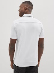 Armani Exchange Tipped Polo Shirt - Image 2 of 4