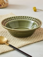 Portmeirion Green Botanic Garden Harmony Set of 4 Cereal Bowls - Image 2 of 5