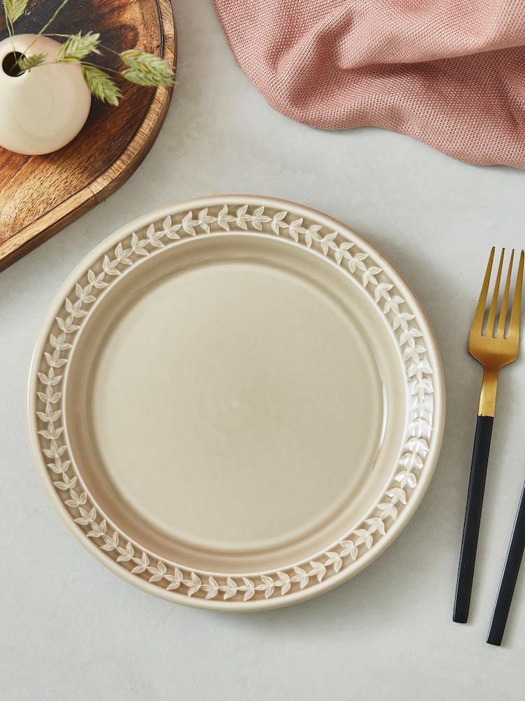 Portmeirion Grey Botanic Garden Harmony Set of 4 Side Plates - Image 1 of 4