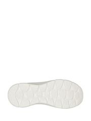 Skechers White Slip Ins Go Walk Flex Relish Womens Trainers - Image 6 of 8