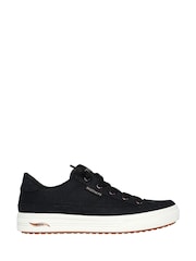Skechers Black Canvas Arch Fit Arcade Womens Trainers - Image 3 of 7