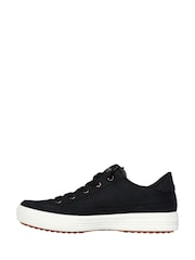Skechers Black Canvas Arch Fit Arcade Womens Trainers - Image 4 of 7