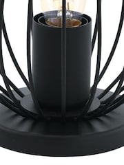 Eglo Black Newtown Caged Table Lamp - Image 5 of 10