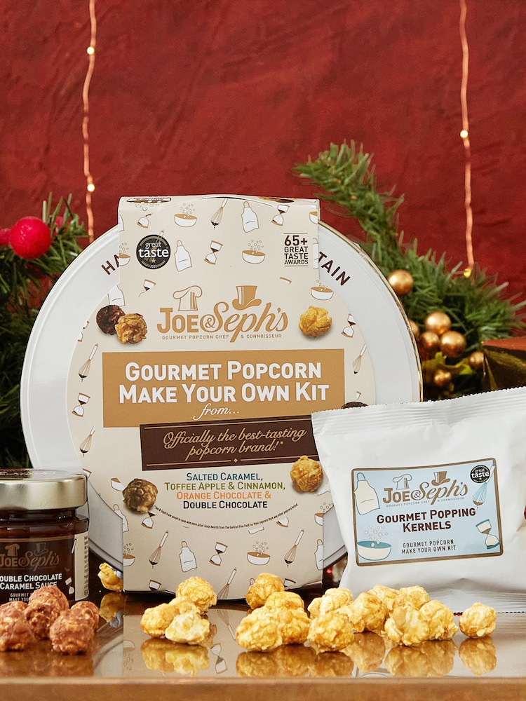 Joe & Seph's 2 x Make Your Own Gourmet Popcorn Kits - Multi Flavours - Image 1 of 3