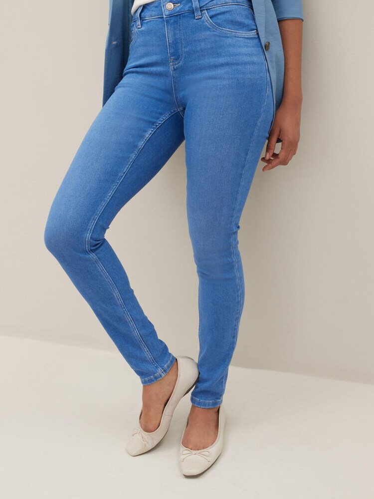 Denim Bright Blue Skinny Jeans - Image 2 of 6