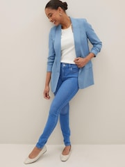Denim Bright Blue Skinny Jeans - Image 4 of 6
