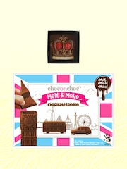 Choc on Choc MYO London Scenes with a Solid Chocolate Crown - Image 1 of 1