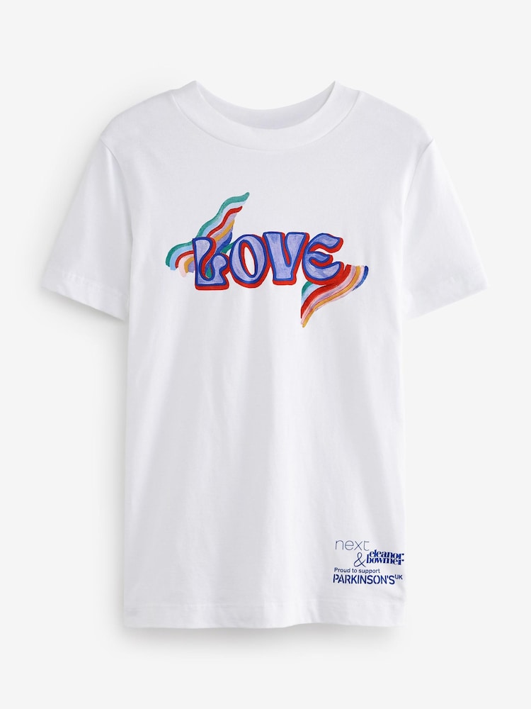 T-Shirt By Eleanor Bowmer for Parkinson's UK at Next - Image 1 of 3