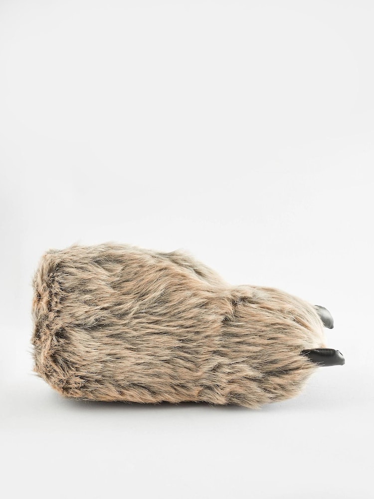Grey Monster Feet Slippers - Image 2 of 6