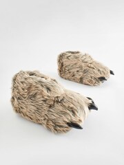 Grey Monster Feet Slippers - Image 3 of 6