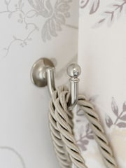 Laura Ashley Matt Nickel Ball End Hooks - Image 1 of 3