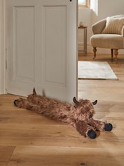 Brown Hamish The Highland Cow Draught Excluder - Image 1 of 4