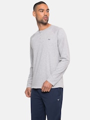 Threadbare Grey Blend Long Sleeve Pyjamas Set - Image 2 of 3
