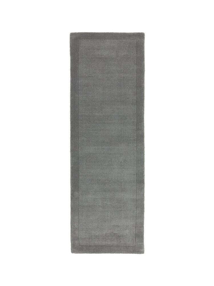 Asiatic Rugs Grey York Wool Runner Rug - Image 2 of 4 Asiatic Rugs Grey York Wool Runner Rug - Image 2 of 4