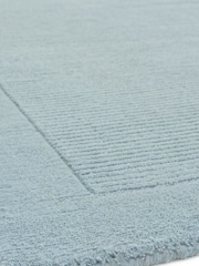 Asiatic Rugs Duck Egg Blue York Wool Runner Rug - Image 2 of 3