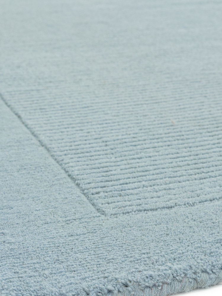 Asiatic Rugs Duck Egg Blue York Wool Runner Rug - Image 2 of 3