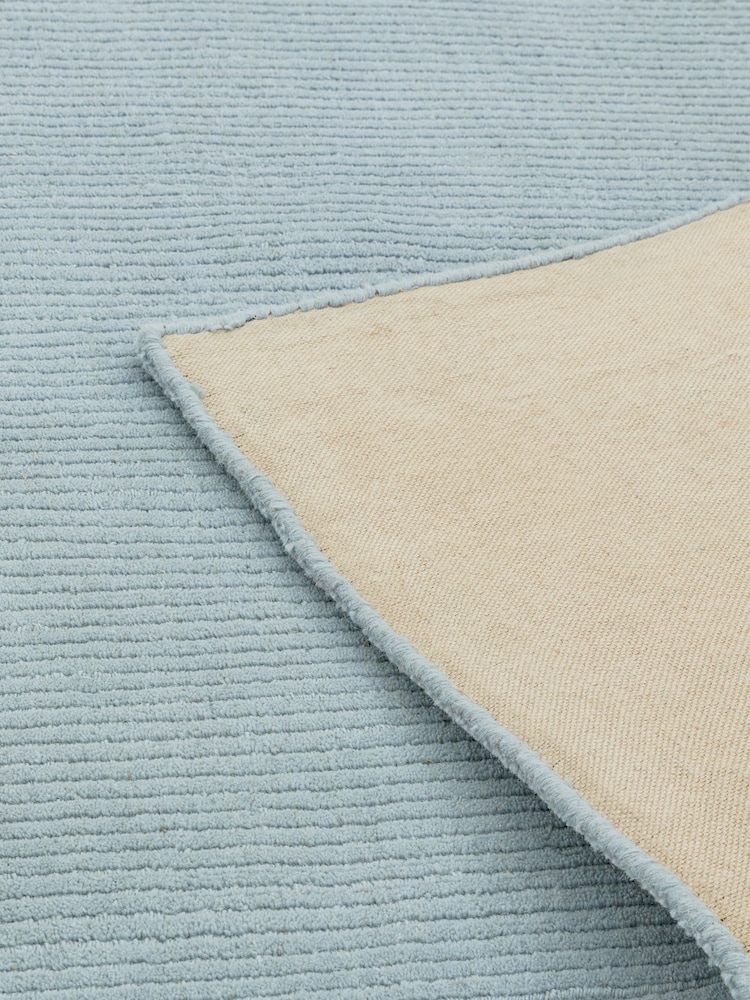 Asiatic Rugs Duck Egg Blue York Wool Runner Rug - Image 3 of 3