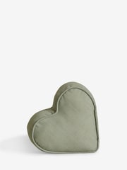 Sage Green Heart Doorstop - Image 1 of 4
