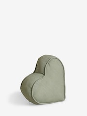Sage Green Heart Doorstop - Image 2 of 4
