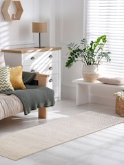Asiatic Rugs Grey Muse Linear Flatweave Runner Rug - Image 1 of 5