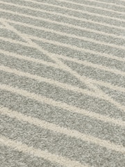 Asiatic Rugs Grey Muse Linear Flatweave Runner Rug - Image 5 of 5